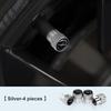 BBJF8 4Pc Car Styling Wheel Tire Valve Cap Aluminum Alloy Waterproof Cover For BMW M E36 E46 E91 F48 F25 F15 F10 F20 F01 X1X3X4X5X6 X7