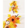 Thanksgiving Autumn Maple Leaf Decoration Accessories Halloween Pumpkin Pine Cone Decor Props Simulation Leaf Cuttings