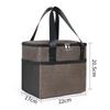 Insulated Portable Lunch Bag: Thickened Oxford Cloth for Picnics