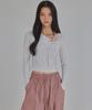 Top Girl Unbalanced Tie Strap Top_T416Tp134