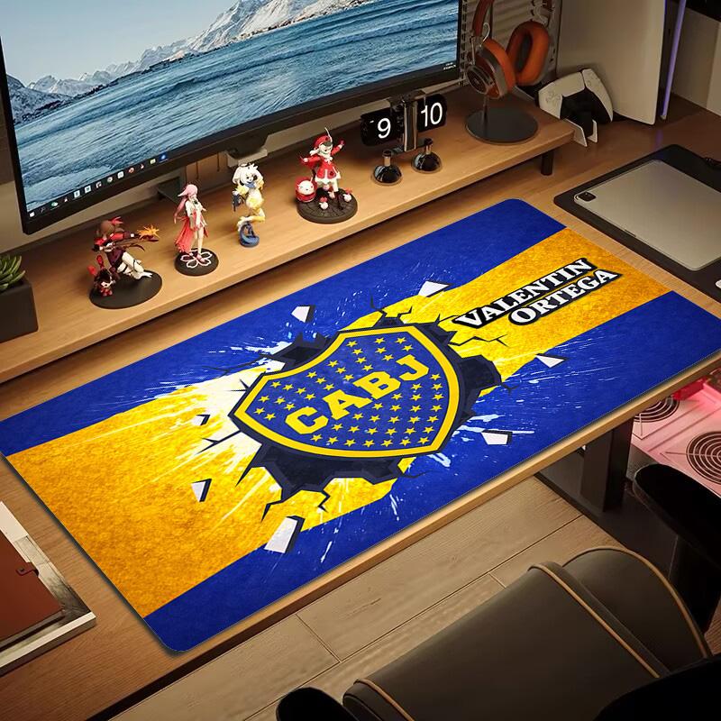 Boca Juniors Color Mouse Pad Large Gaming Table Cushion Non-slip Laptop Tablet Big Mousepad XXL Mat Mini PC Playmat With Lock Edge