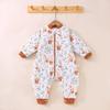 Mulberry Silk Baby Sleep Sack - All-Season Quilted Anti-Kick Split-Leg Design for Autumn & Winter