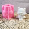 3D Cats Candle Mould Handmade Silicone Molds Soap Molds Ornament Molds Castings Molds Animal Molds Craft Supplies