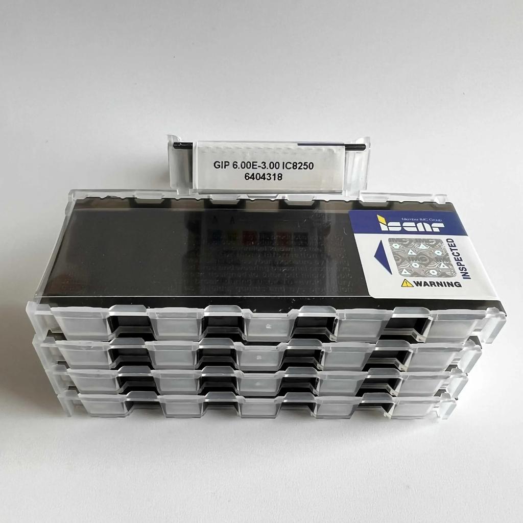 ISCAR / GIP6.00E-3.00 IC8250 /Industrial Indexable Carbide Inserts 10 Pcs