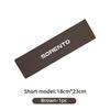 For KIA Suede Car Seat Safety Belt Shoulder Covers Belt Protective Pad Accessories Cerato Proceed Venga Sedona Forte StonicAD9 