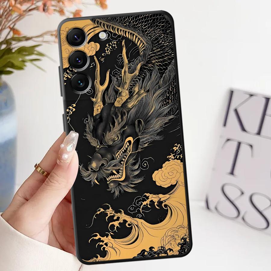 Dragon Totem Case for Samsung Galaxy A23 A32 A26 A72 A24 A73 A51 A53 A35 A22 A55 A41 A25 A71 A52 A36 Phone Cover