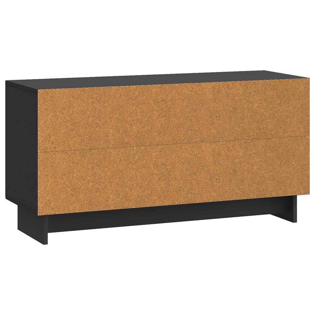 TV Stand Black 99 x 34.5 x 50 cm Engineered Wood