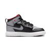 Air Jordan 1 Mid ALT PS Bred Shadow Kids Sneakers Black Fire-Red White DR9745-006