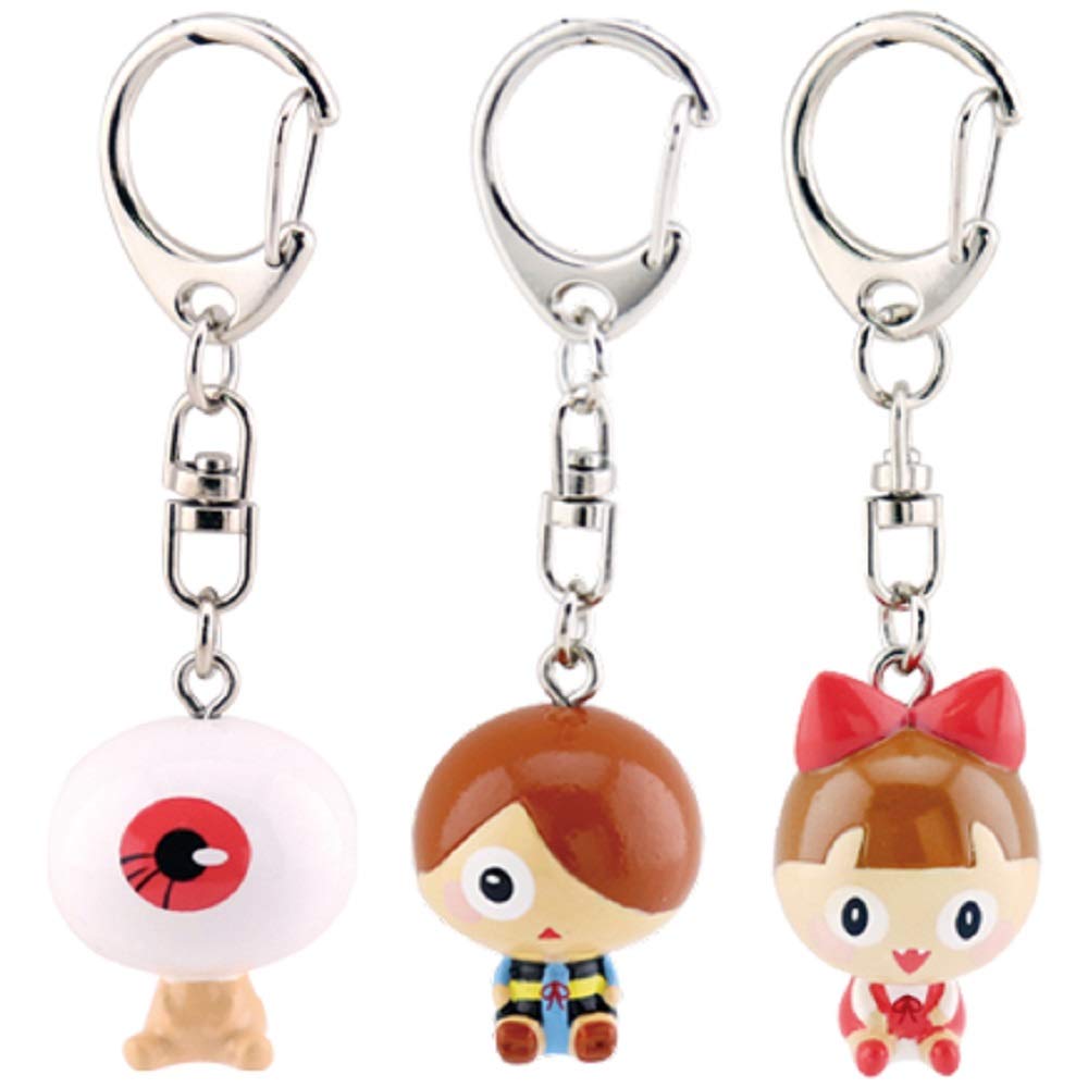 Loose Gegege No Kitaro Mascot Keychain Cat Girl