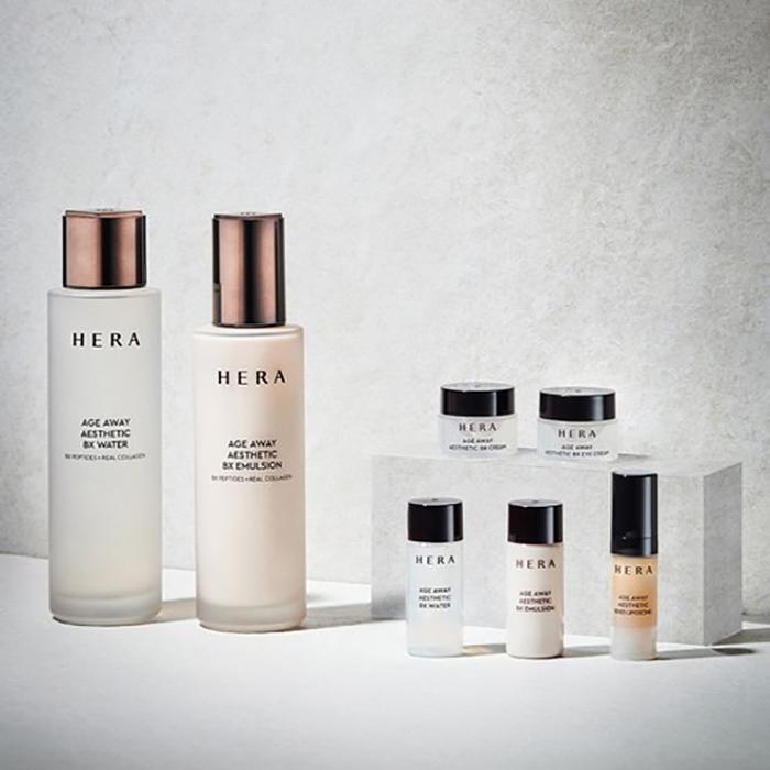 Hera Age Away Aesthetic 2-Piece Anti-Ageing Skincare Set – Firming, Brightening & Hydrating Care Korean