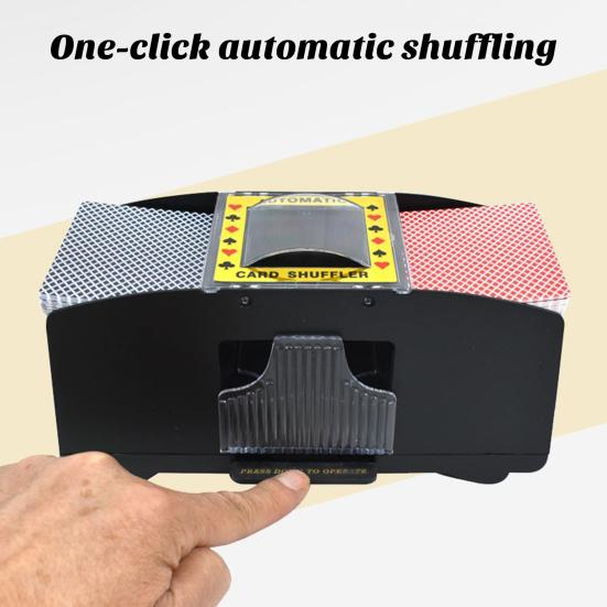 Kartenmischer Batteriebetrieben Automatischer Kartenmischmaschine Praktischer Spielkartenmischer