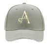 Elegant Botanical Letter A Monogram Sandwich Baseball Cap Sun Cap Outdoor Workouts Hat