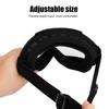 Detachable Motorcycle Mask Goggles Anti-Fog Polarized Lens Riding Eyewear