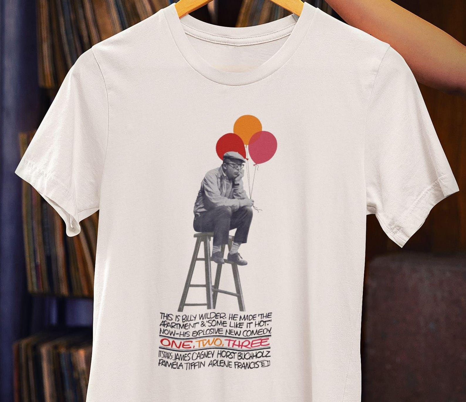 One, Two, Three T-Shirt, Billy Wilder 60s Cold War Comedy M