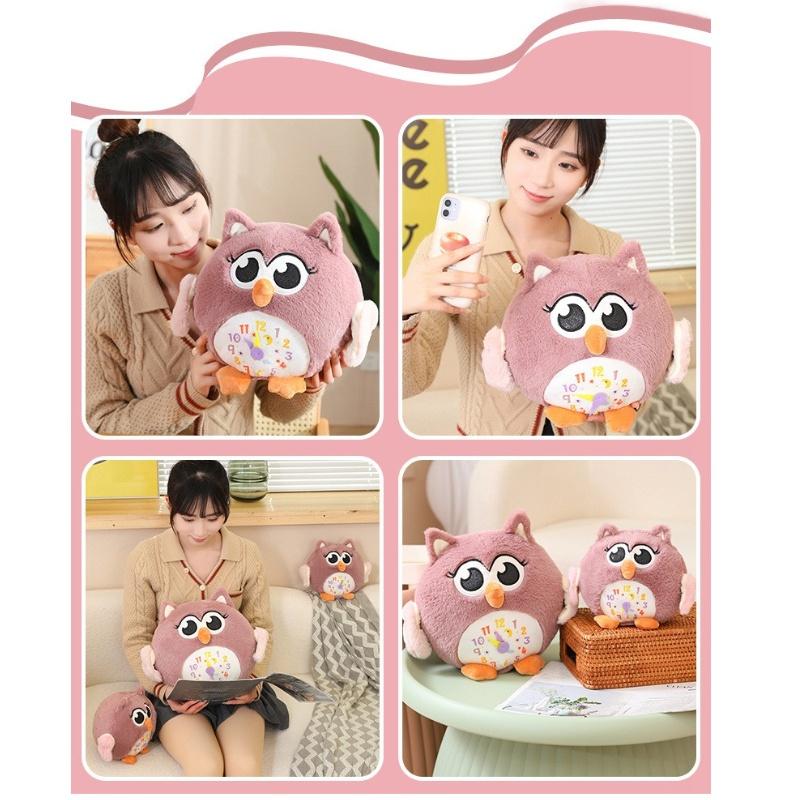 Niedliches Eulen-Plüschtier Kurzplüsch Stofftier
