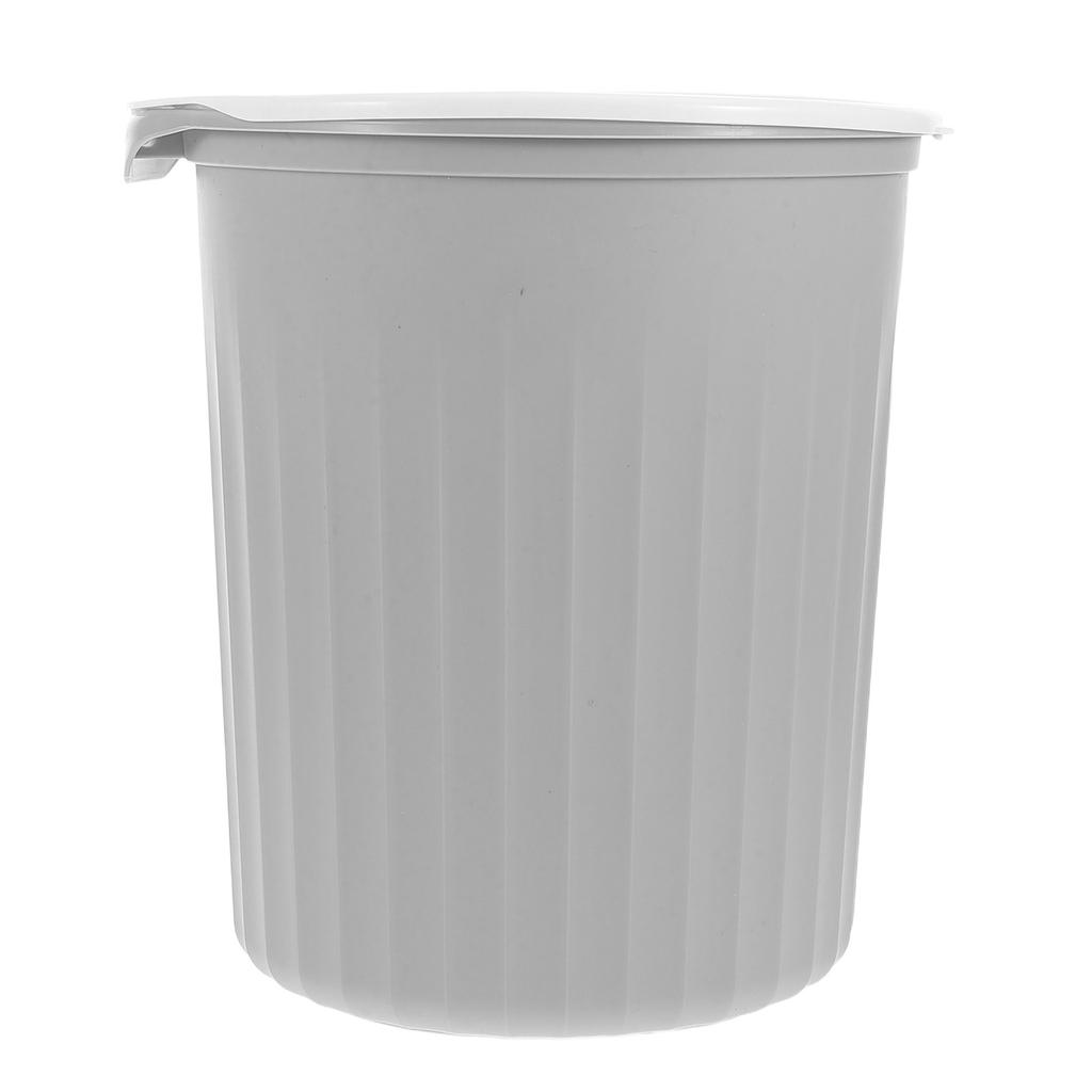 Large Capacity Simple Trash Can Style Pressure Ring Keeps Air Fresh for Home Office Kitchen Bedroom Bathroom Stylish Waste
