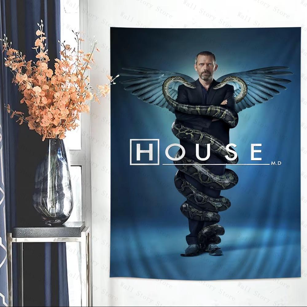 HHouseMD Tapestry Decoration Bedroom Dormitory Background Cloth Holiday Home Party Living Room Tapestry Club Cloth Tapestry