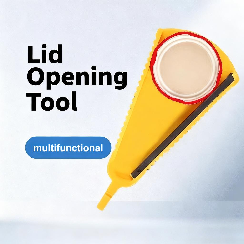 1pc Versatile Manual Bottle Opener - Durable Pet, Effortless Jar & Lid Removal For Home And Restaurant Use, kitchen accessories