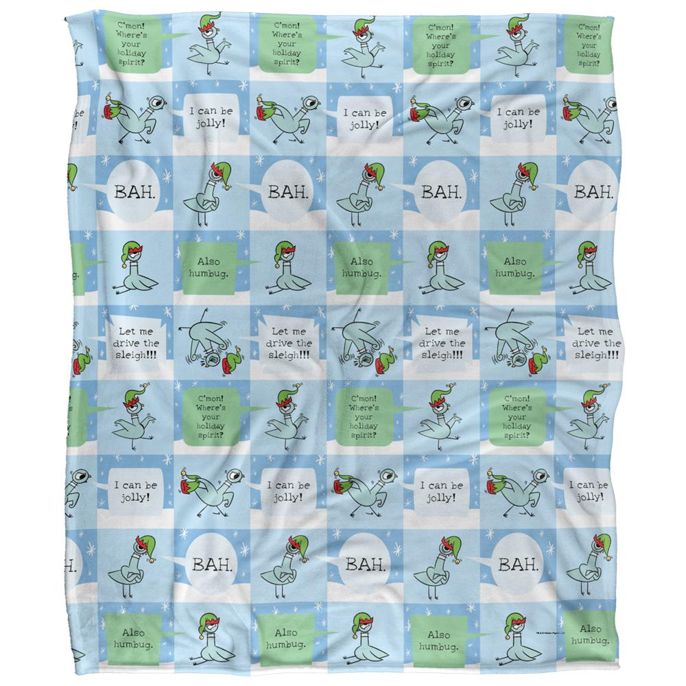 The Pigeon Dont Let Drive The Silky Sleigh Supersoft Blanket