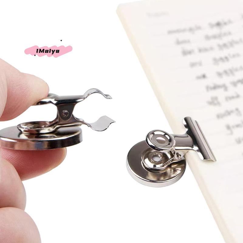 M-3 Stück Starke Magnete Magnetische Clips Bulldog-Clips Strapazierfähige Magnetische Clips Perfekt für Whiteboard-Magnete Foto-Displays Zuhause