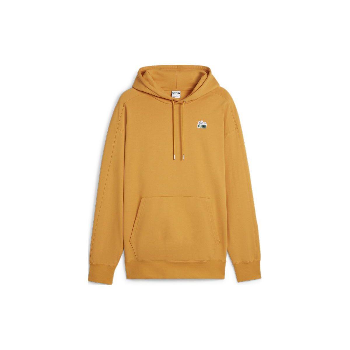 

Puma T7 For The Fanbase Super Hoodie Men Hoodies Yellow 625036-91 L