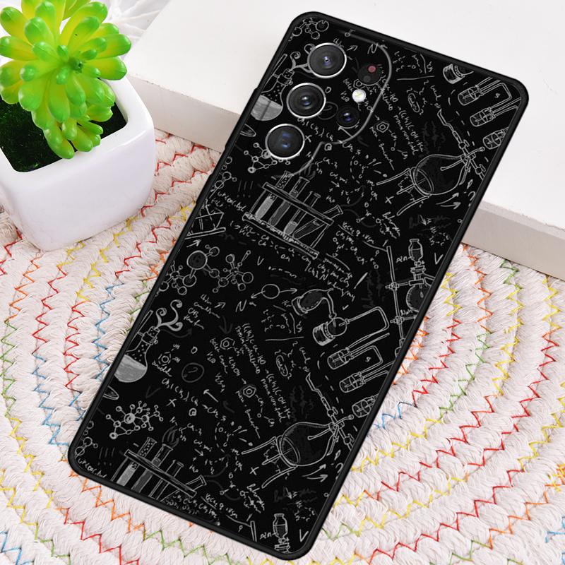 Science TPU Phone Case For Samsung Galaxy note 10 pro S26 S25 S24 S23 S22 Ultra Plus S21 FE S20 Shockproof Cover