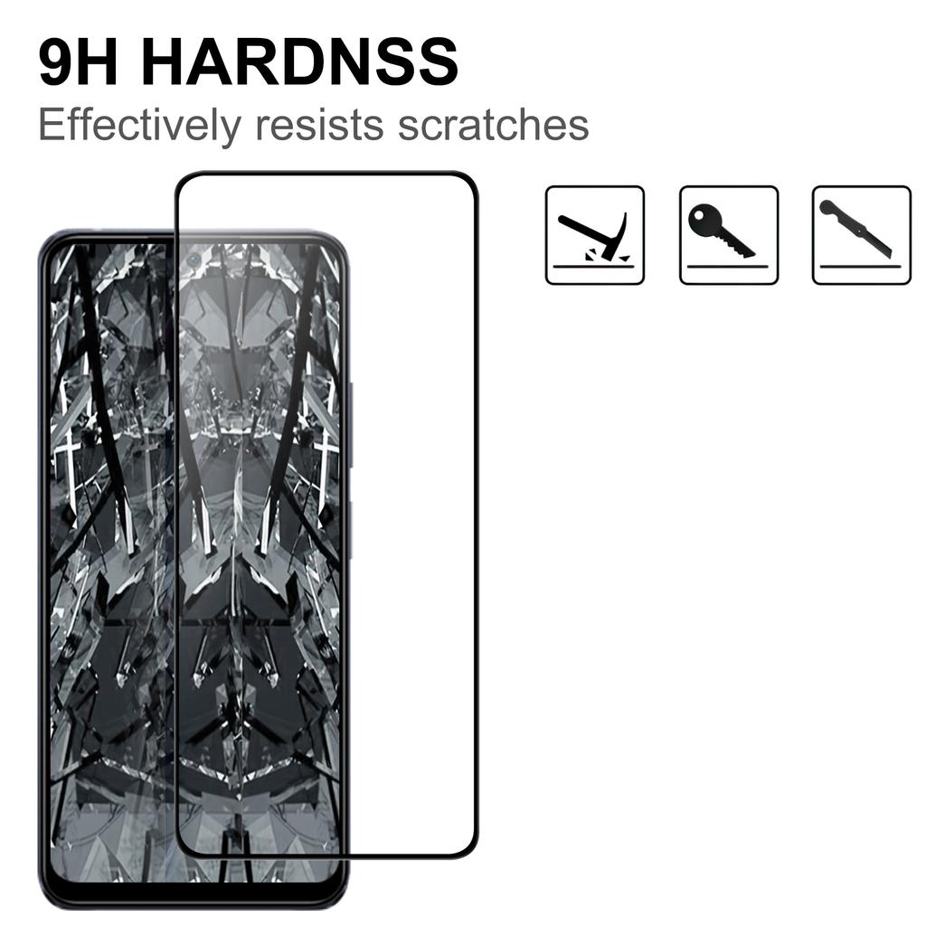 For Xiaomi Poco X6 5G AGC Glass Screen Film Clear Black Edge Full Glue Cell Phone Screen Protector