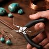 Stainless Steel Jewelry Pliers Toothless Sharp Diagonal Pliers Manual Straight Long Nose Long Nose Pliers Jewelry Findings