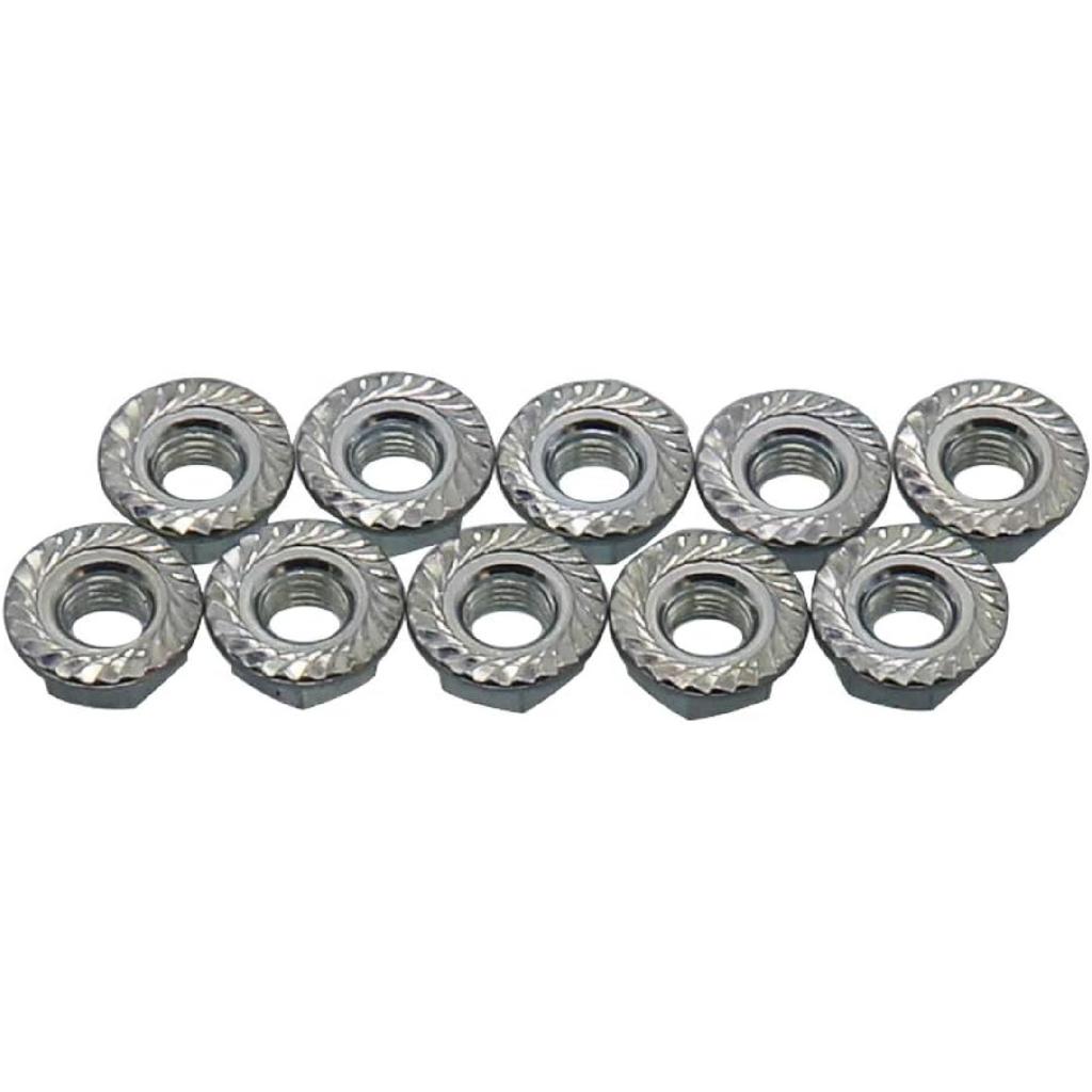 10Pcs Side Cover Bar Nuts for Husqvarna Chainsaw