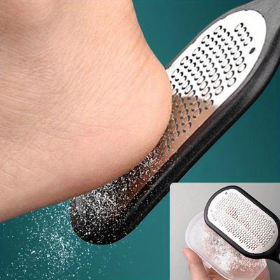 Professionelles Fußpflegewerkzeug – Fußfeile aus Edelstahl zum Entfernen abgestorbener Haut