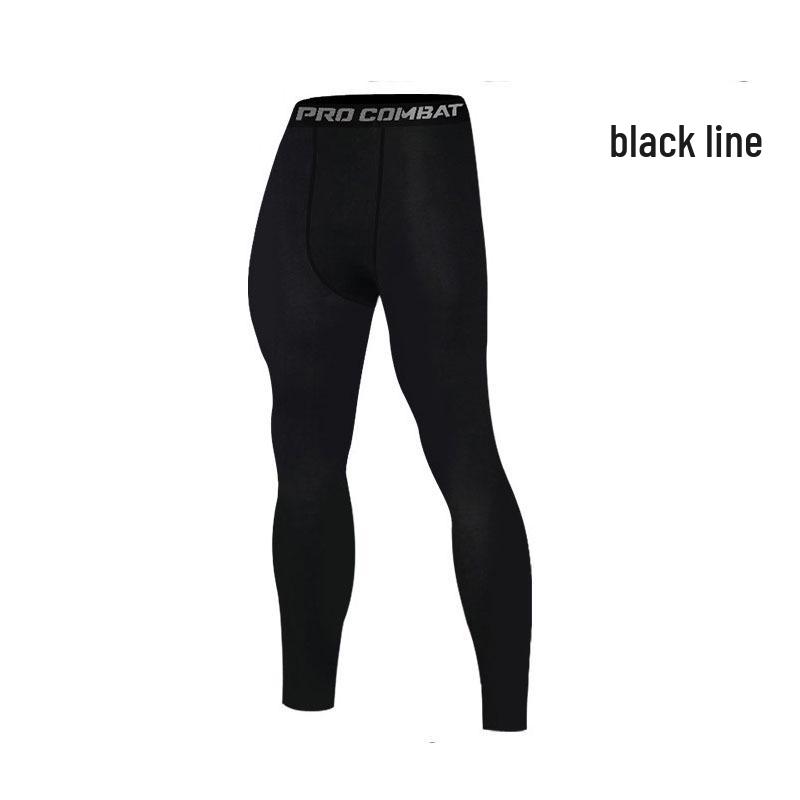 Men's Compression Training Tights - Base Layer Pants for Running, Basketball, and Fitness