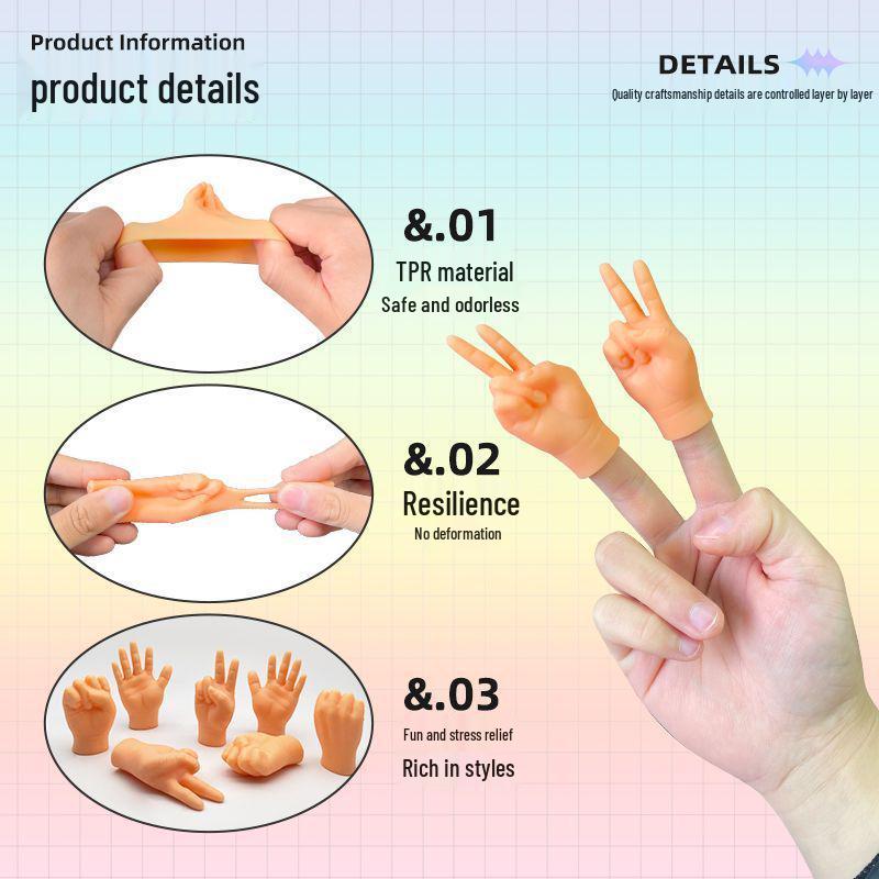 Funny Cat Paw Gloves: Cute Petting Prank with Small Hands Simulation