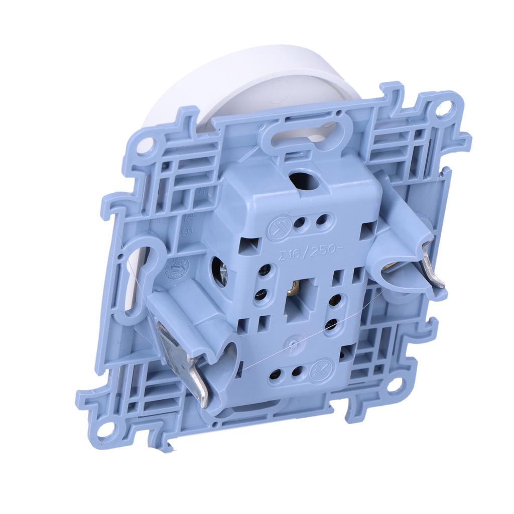 Double Socket Outlet with Grounding (module) 16 A, 250 V~, Screw Terminals
