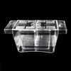 Aquarium Fish Tank Breeder Box Transparent Great Water Flow Box for Baby Fish Clownfish Guppy
