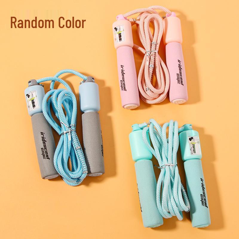 Adjustable Children s Skipping Rope for Middle School Exam Training with Sponge Handles