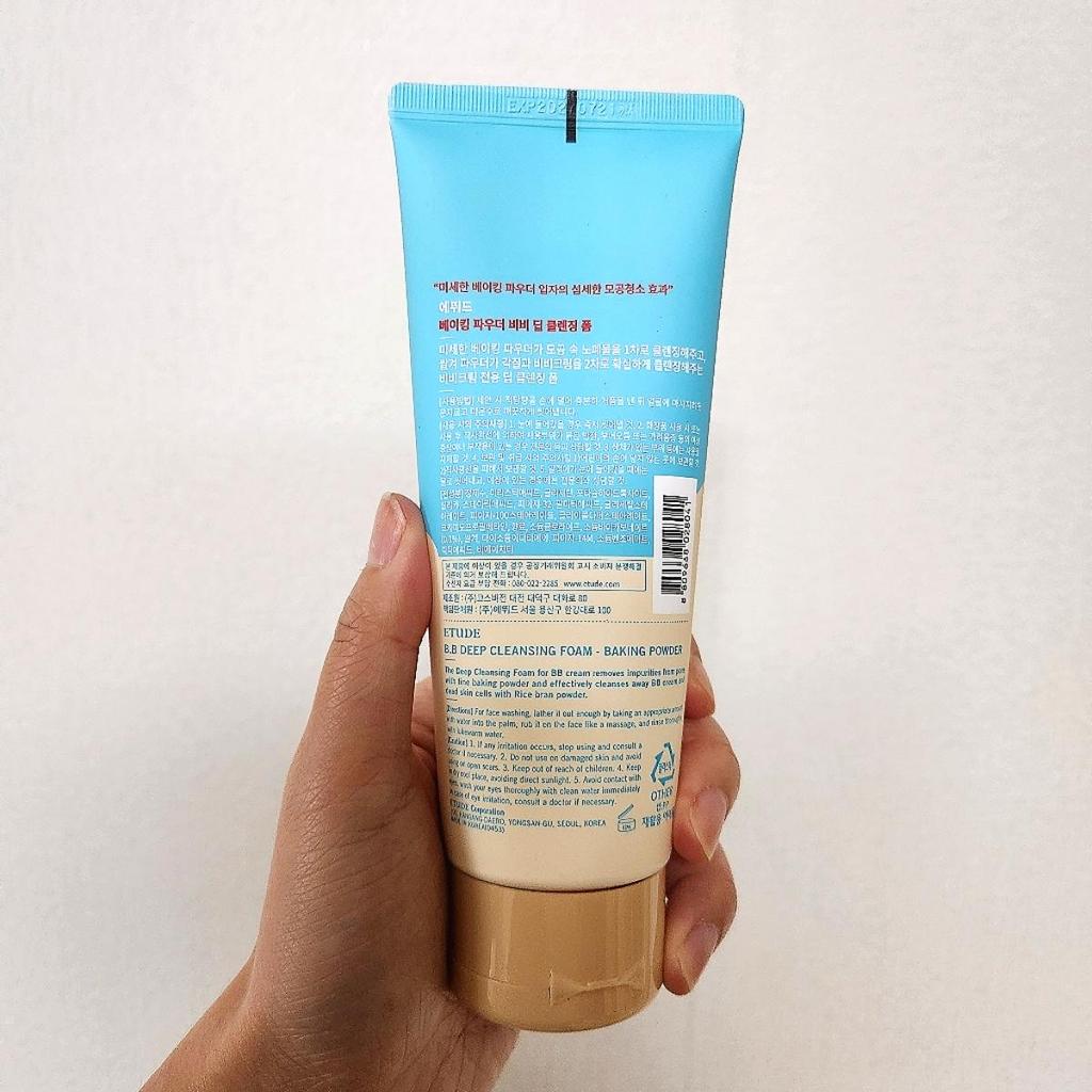 ETUDE HOUSE Puder do pieczenia Pianka oczyszczająca 160ml (B.B Głębokie Oczyszczanie/ Oczyszczanie Porów)