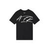 Jordan T Shirts Men's Black Crew Neck Moderate Straight Fit (Unisex) T-Shirts CN3579 010