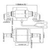 Energy Saving Electromagnetic Pump High Efficiency Solenoid Pump Perfect for Steam Irons Offering Low Noise Performances