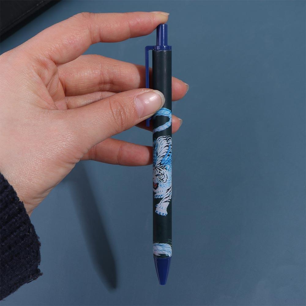 4pcs/set Chinese Ancient Style Neutral Pen Four Beasts Signature Pen Ancient Style Gel Pen Writing