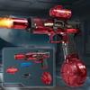 Simulated Firing and Recoil Electric Water Gun Toys Children Automatic Sensor Lights Water Pistol Summer Outdoor Beach Kids Toy