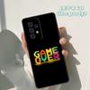 Neon Game Over Pixel phone case For Samsung Galaxy A42 A31 A40 A51 A71 A32 A80 A91 A52 A72 A73 A20e A21S A50 A70 A11 A12 Cover