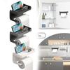 Toilet Paper Boxs Punch Free Storage Rack Household Rolls Paper Mounts Wall