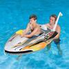 Kids Swim Ring, Unisex Yacht Shape Life Ring Inflatable Floating Seat with Water Gun for Swimming Pool