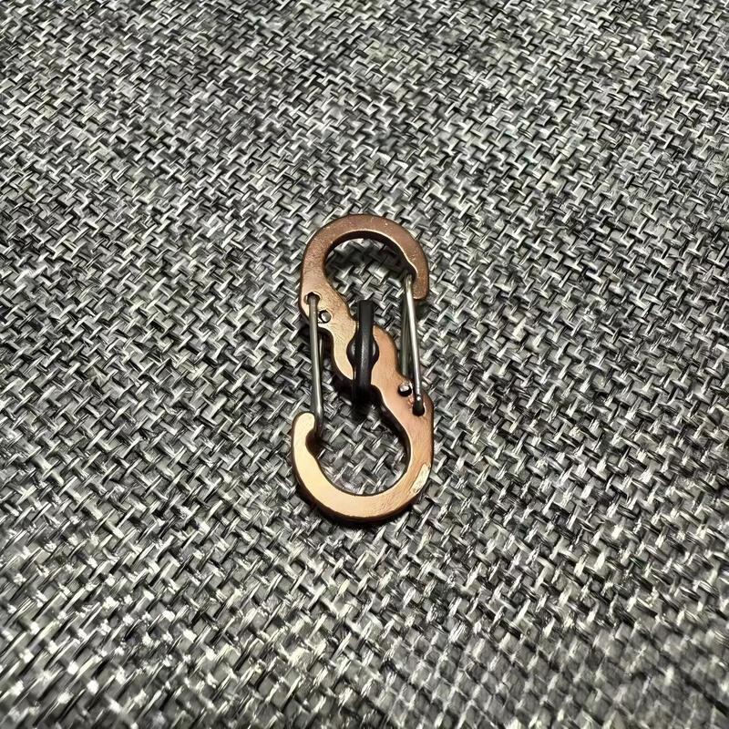Brangdy Outdoor Locking Stainless Steel Carabiner Clip