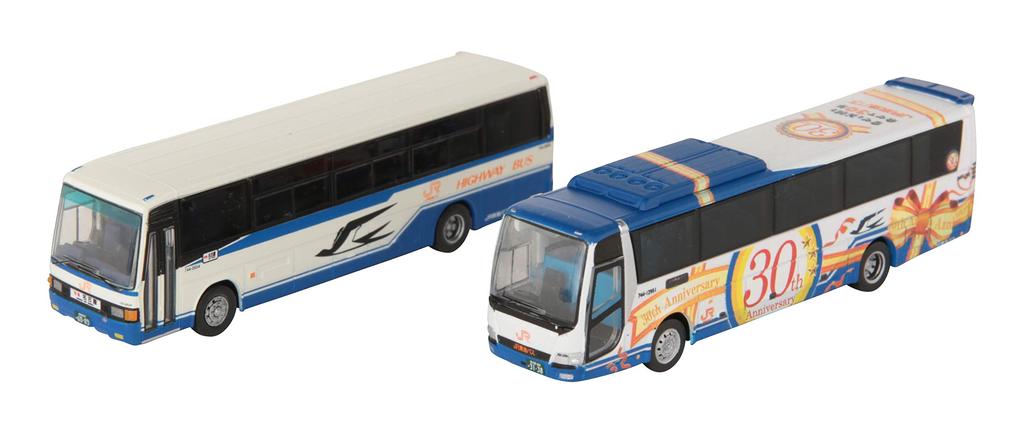 The Bus Collection Collection de bus JR Tokai Bus 30e Anniversaire Ensemble de 2 Partie 2 Fournitures de diorama limité à la première commande (Production du fabricant)