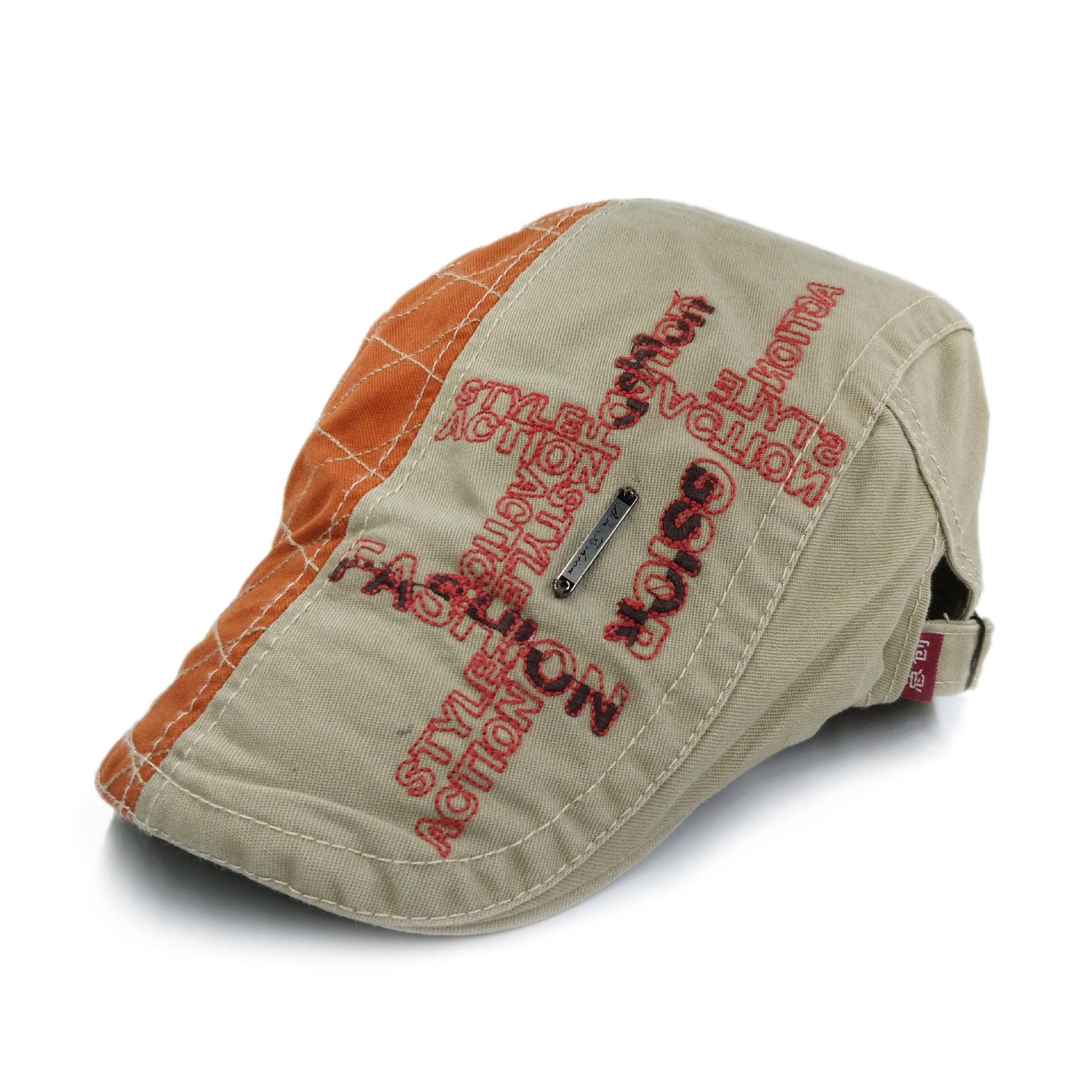 

Кепка с буквенным язычком, модный берет для мужчин и женщин, шляпа от солнца, уличная кепка, хлопковая шляпа 56-58cn хаки