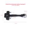 EDP1321 Rear Left or Right Door Hinge Stop Check Strap Limiter for Peugeot 2008 E-2008 MK2 Opel Mokka B Mokka-e 9820816280