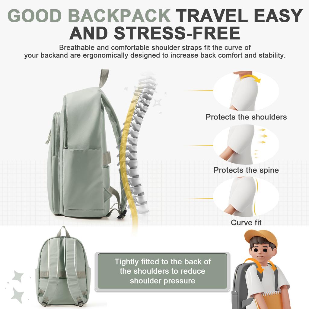 Man Laptop Bag School Bags for Boys Girls, College Bag for Women Man, Casual Out of Office Backpack for Teenager School Backpack