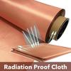 Tessuto Faraday 200cm Anti-radiazioni Tessuto Conduttivo di Rame Schermo Protezione EMF/EMI Materiale Bloccante Scudi RFID/RF Segnali