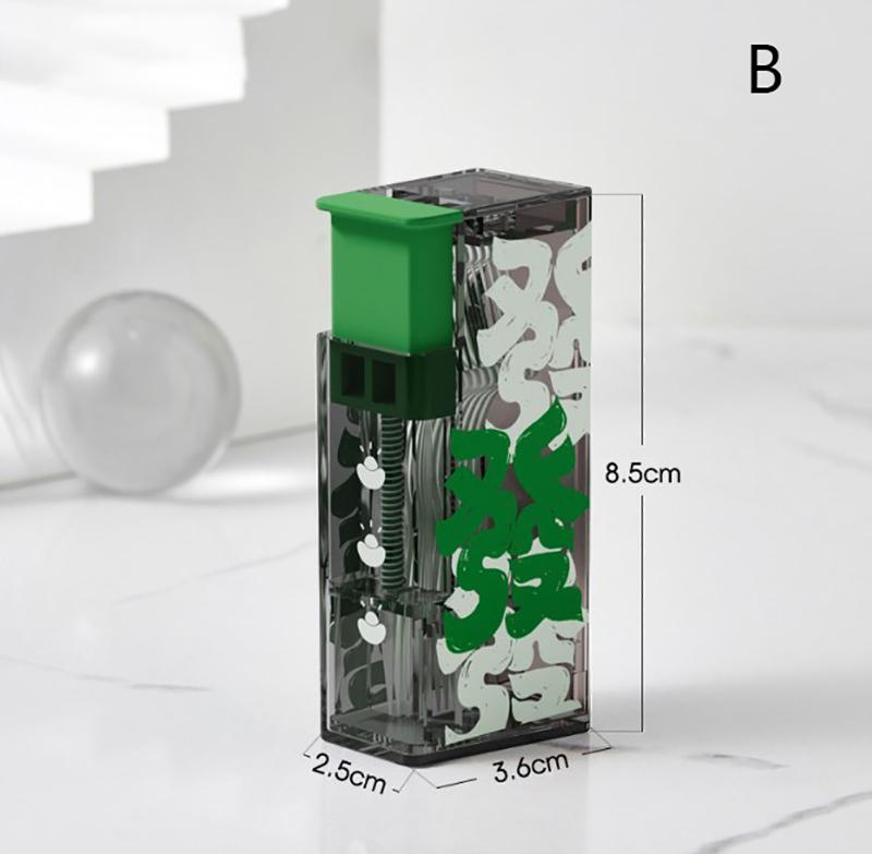 Dental Floss Dispenser With 10Pcs Floss Dental Floss Storage Box Auto Refillable Oral Hygiene Care Floss B